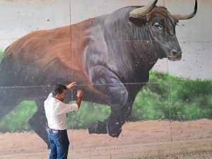 El toro, su crianza y desarrollo hasta alcanzar la vida adulta, en una nueva visita guiada por Juan Gavira